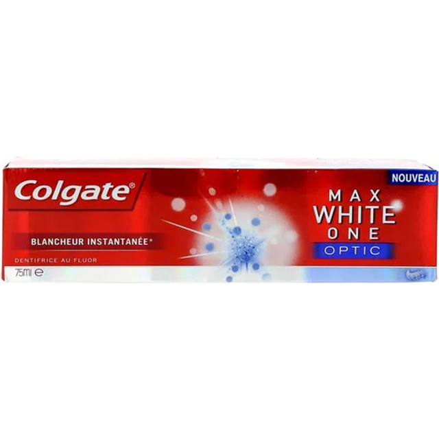 Colgate Max White Optic Blekningstandkräm med omedelbar verkan 75 ml
