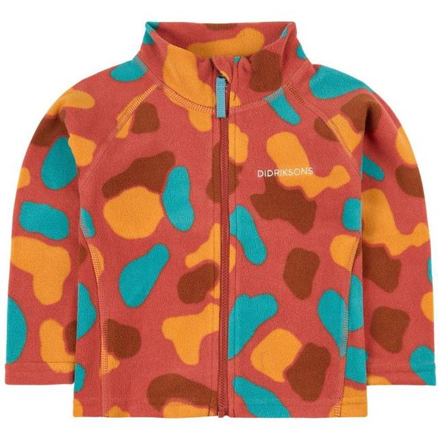 Didriksons Monte Fleecejacka, Pink Blob Camo, 80