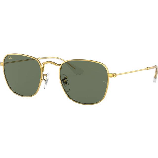 Ray - Ban Barn RJ9557S JUNIOR FRANK 286/71 Solglasögon Metall Guld Grön Fyrkantig Normal