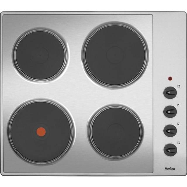 AHE6000SS Stainless Steel 60cm 4 Plate Electric Hob