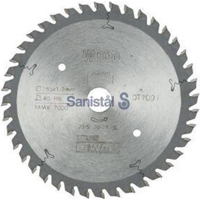 Dewalt - DT1091 Plunge Saw Blade For Cordless Saws 165 x 20 x 40 Teeth