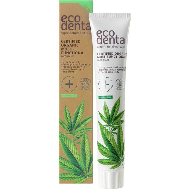 Ecodenta Certified Organic Multifunctional with Hemp Organisk tandkräm 75 ml