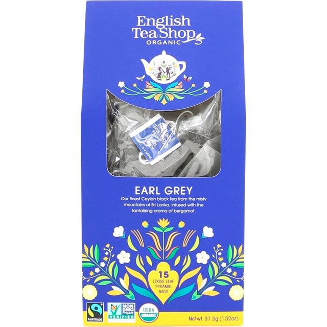 English Tea Shop Organic Earl Grey Loose Leaf 37.5g