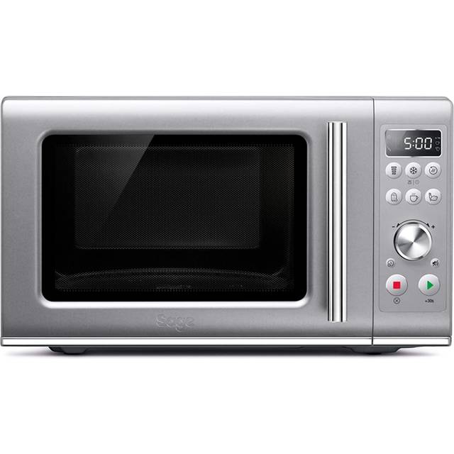Sage SMO650SIL4GE the Compact Wave Soft Close Microwave - Stainless Steel