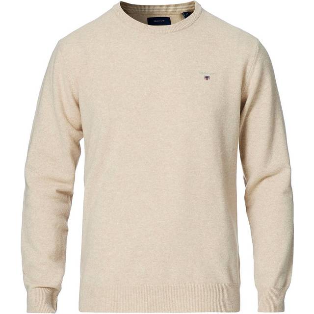 GANT Mäns superfin Lambswool crew tröja