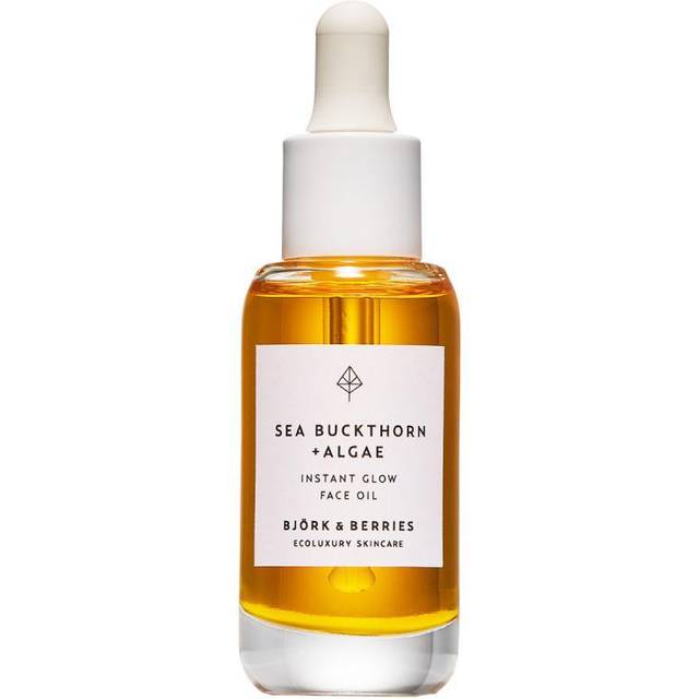 Björk & Berries Sea Buckthorn + Algae Instant Glow Face Oil 30ml