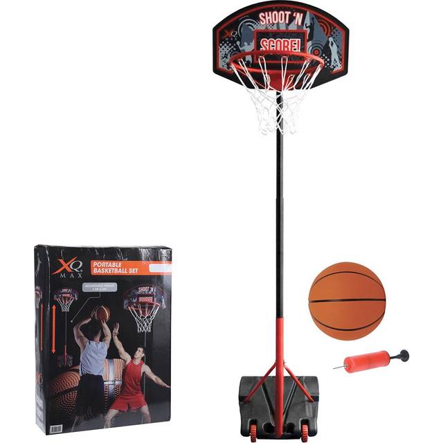 XQ Max Adjustable Height Portable Basketball Set Indoor Basketball Hoop Stand
