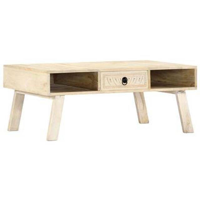 Coffee Table 100x60x40 cm Solid Mango Wood vidaXL