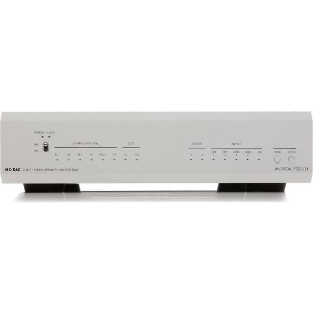MX-DAC med 3 års garanti - Silver