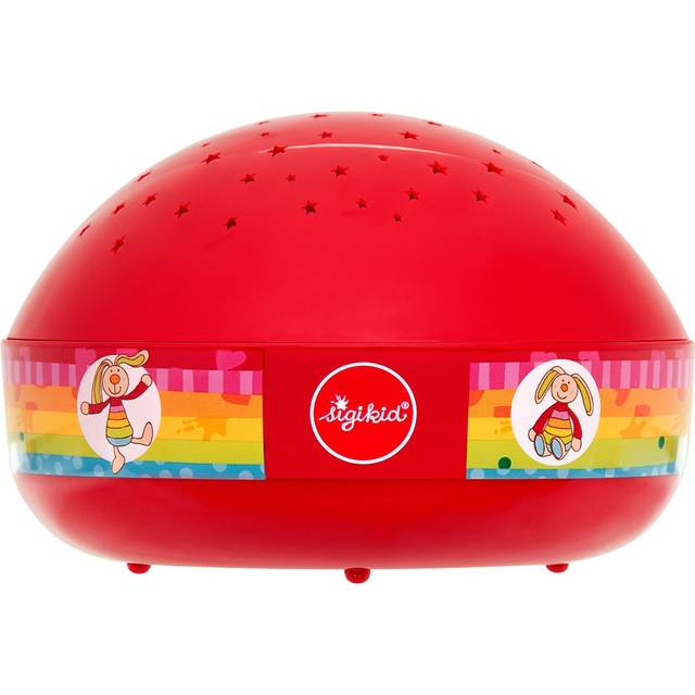 Niermann 80063 LED-nattlampa med projektor Rund Lolo Lombardo LED Flerfärgad