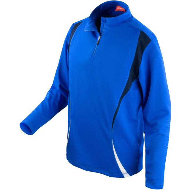 Spiro ladies/womens sports gym running trial performance training top rw1471