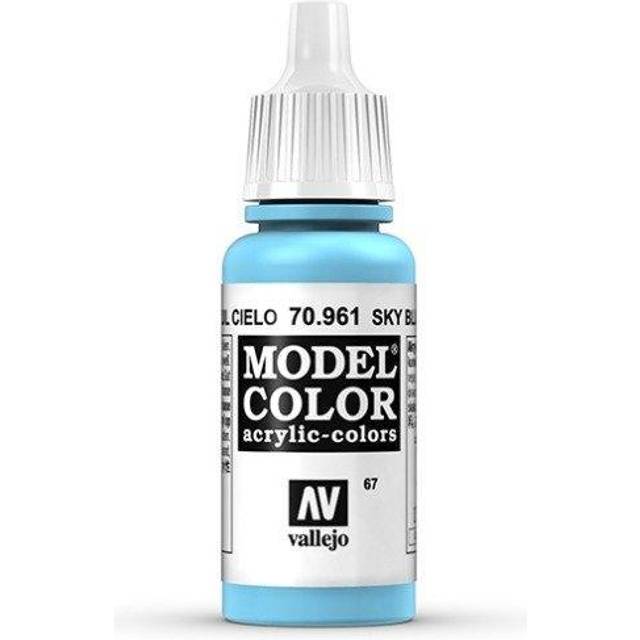 Vallejo Maling - Model Color: Sky Blue - 17ml