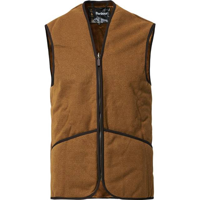 Barbour Lifestyle Warm Pile Waistcoat Zip-In Liner Brown