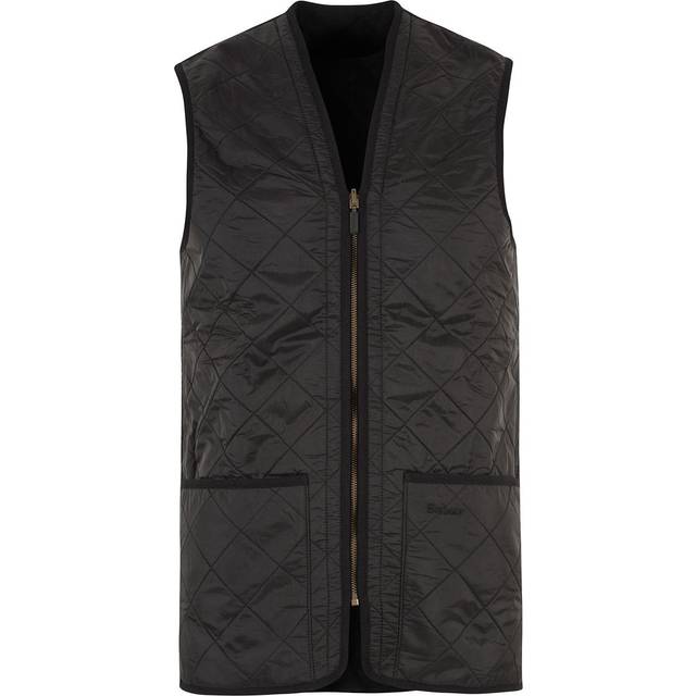 Polarquilt Waistcoat Zip Black