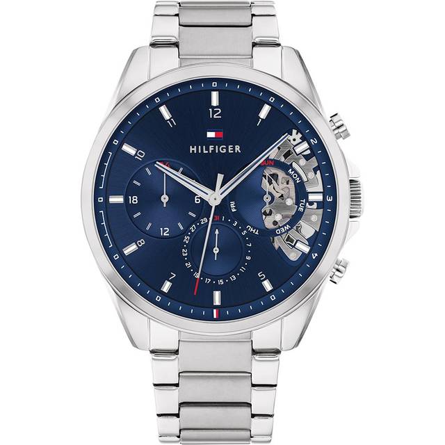 Tommy Hilfiger 1710448 Baker Men&#39;s Watch - Silver