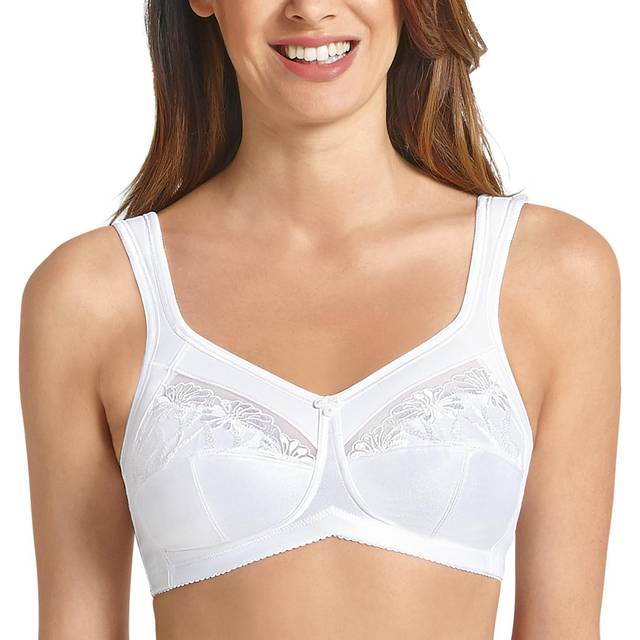 Anita Care Safina Wireless Mastectomy Bra - White - C 115
