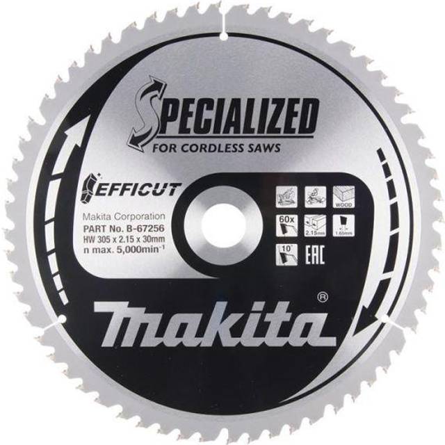 Makita SPECIALIZED Efficut Circular Saw Blade for Wood Cutting