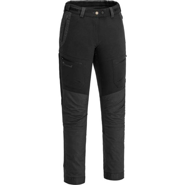 Pinewood W's Finnveden Hybrid Extreme Waterproof Pants Black/Dark Anthracite (42)