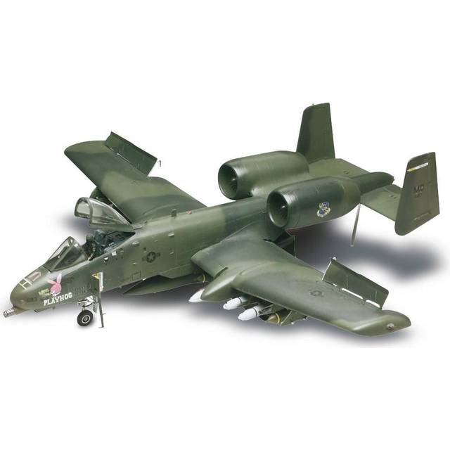 Level 4 Model Kit Fairchild Republic A-10 Warthog (Thunderbolt II) Aircraft 1/48 Scale Model by Revell
