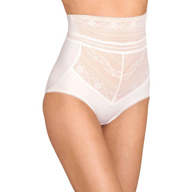 Lace Vision extra hög trosgördel - Vit (36)