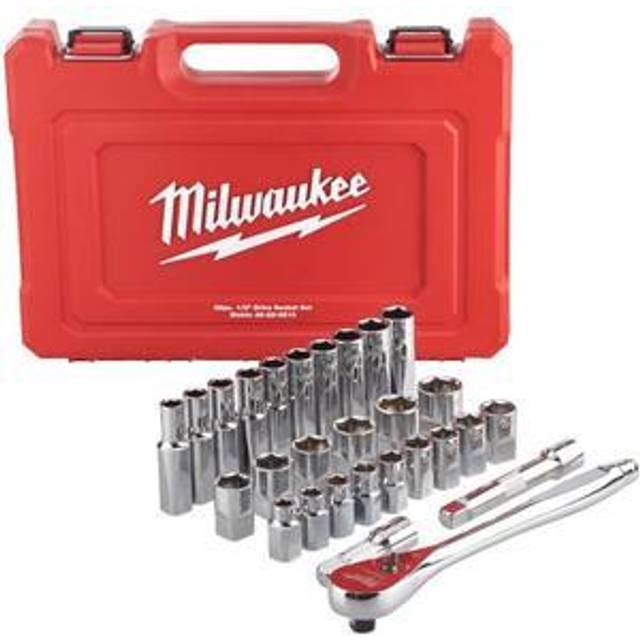 MIlwaukee 4932471864 Ratchet and Socket 28 pcs Set