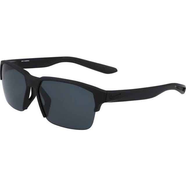 Nike MAVERICK FREE CU 3748 010, RECTANGLE Sunglasses, MALE - Black