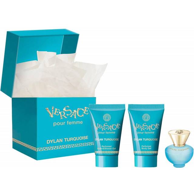 Versace Pour Femme Dylan Turquoise EdT 50ml + Shower Gel 50ml + Body Gel 50ml