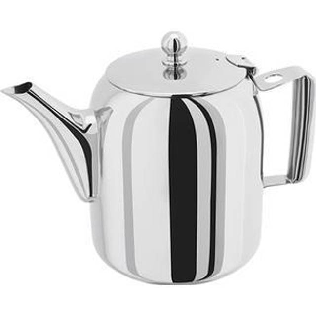 Stellar Traditional, 18/10 Stainless Steel, 8 Cup Continental Teapot, 1.5L - Silver (0ml)