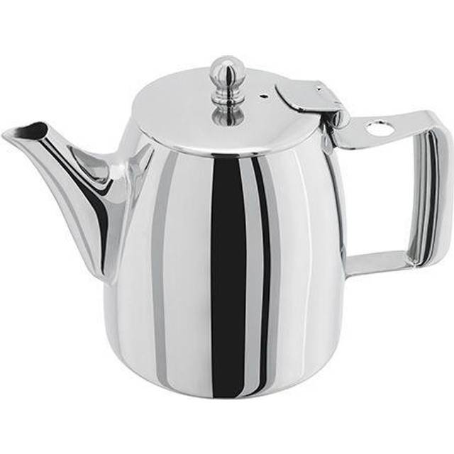 Stellar Traditional, 18/10 Stainless Steel, 4 Cup Continental Teapot, 900ml - Silver (0.9ml)