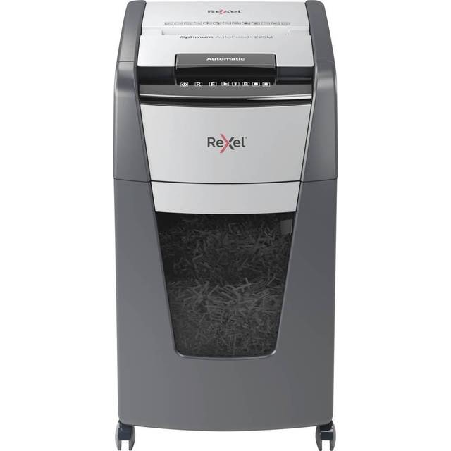 Rexel Optimum AutoFeed+ 225M Automatic Micro Cut Paper Shredder