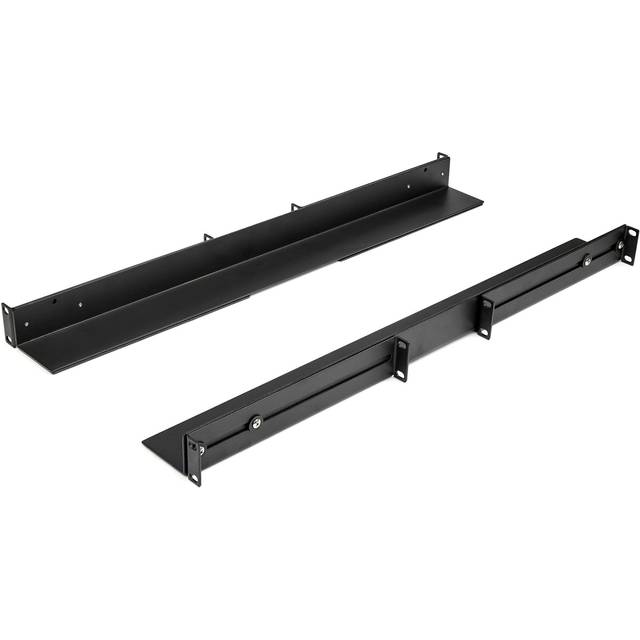 StarTech.com 1U 19 inch Server Rack Rails - 24-36 inch Adjustable Depth - Universal 4 Post Rack Mount Rails - Network Equipment/Server/UPS Mounting Rail Kit HPE ProLiant Dell PowerEdge