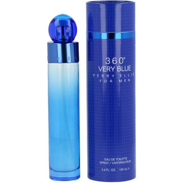 Perry Ellis 360 Very Blue Cologne 100 ml EDT Spray for Men (100 ml)