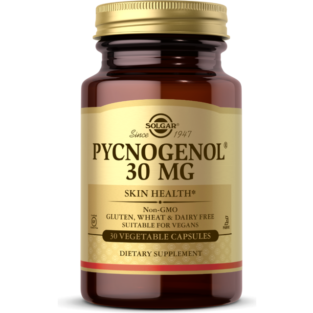 Solgar - Antioxidants Pycnogenol 30mg Vegetable Capsules x 60 for Men and Women