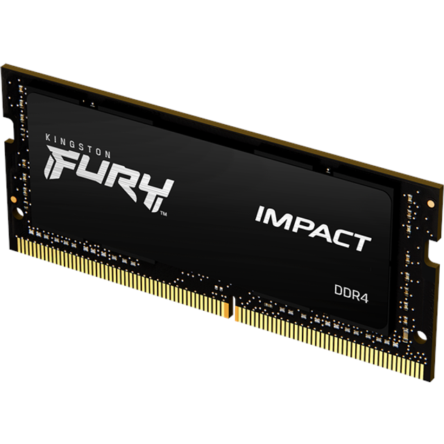 Kingston FURY Impact 16 GB 3200MHz DDR4 CL20 laptopminne enkel modul KF432S20IB/16