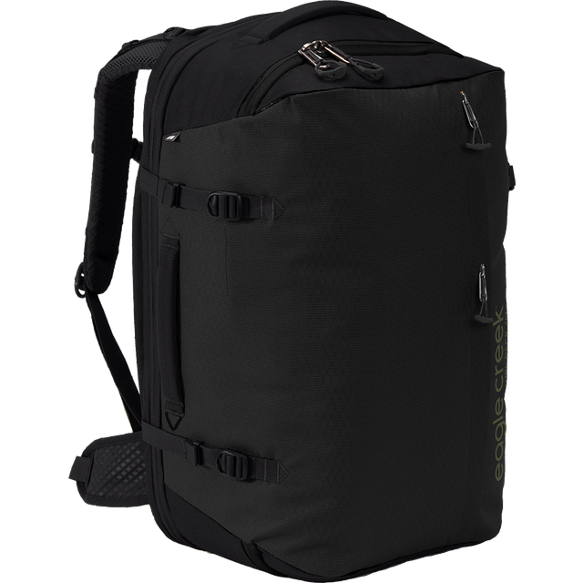 eagle creek Tour Travel Backpack 40L S/M - Durable and Expandable with Ergonomic Fit  Laptop Pocket  and Lockable Zippers  Black