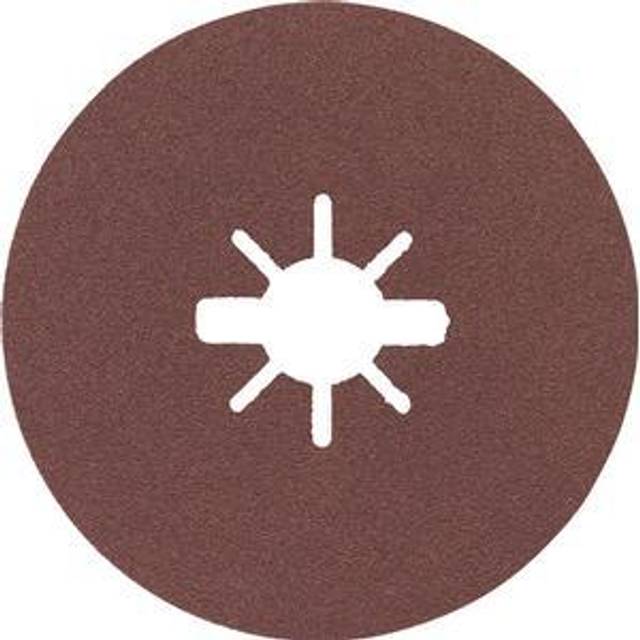 Bosch Fibre Sanding Discs 125mm G100R444 Expert for Metal 1-PCE- you get 50