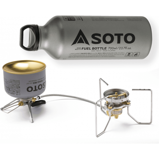 SOTO StormBreaker Dual Fuel Stove w/ Free Fuel Bottle