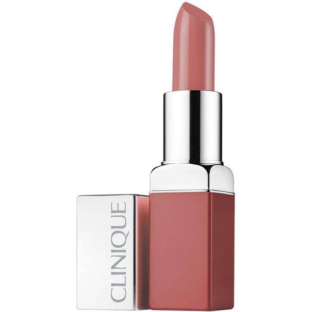 Clinique Pop Lip Colour + Primer Hydrating Smoothing Lipstick - 02 Bare Pop