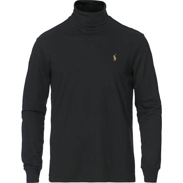 POLO RALPH LAUREN Soft Cotton Turtleneck |Svart |XXL