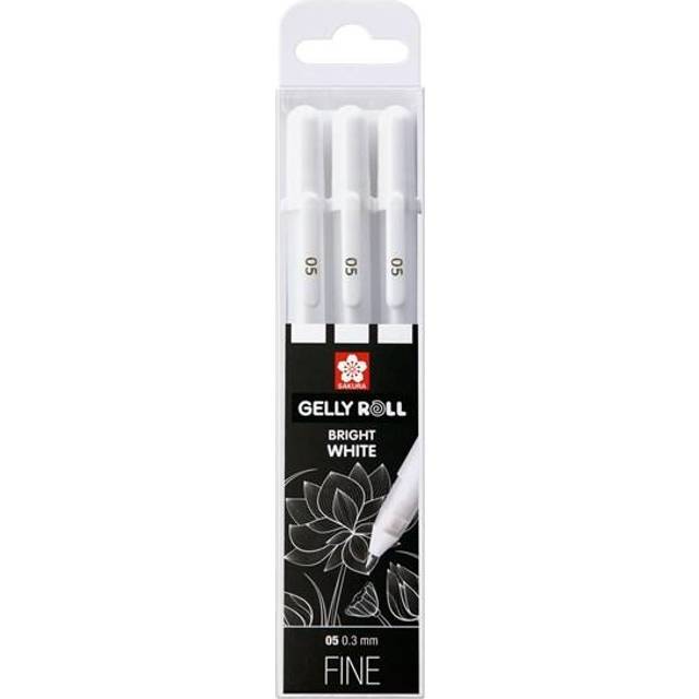 Sakura Gelly Roll Bright White (05 Fine) Set of 3