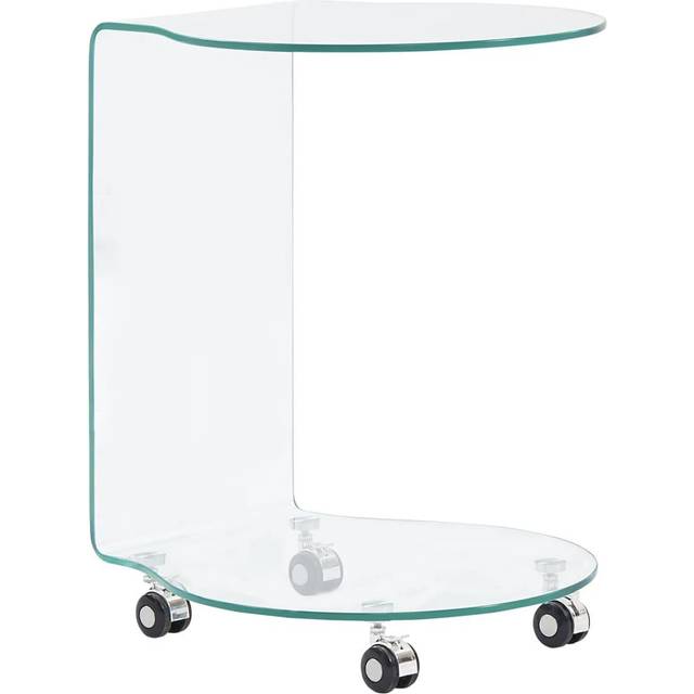 Soffbord 45x40x58 cm härdat glas