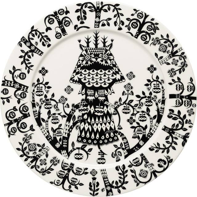 Taika Plate 27 cm, Black