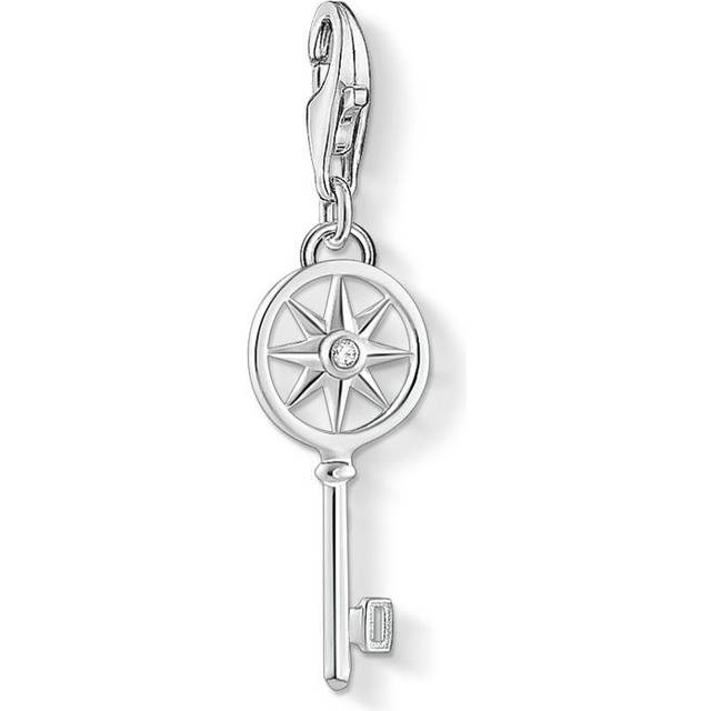 Thomas Sabo White Zirconia Key Charm 1799-051-14
