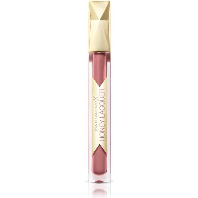 Max Factor Honey Lacquer Nude 05 – läppstiftsfärg, läppglans och läppbalm fukt i ett – djärv färg, smidig och glänsande