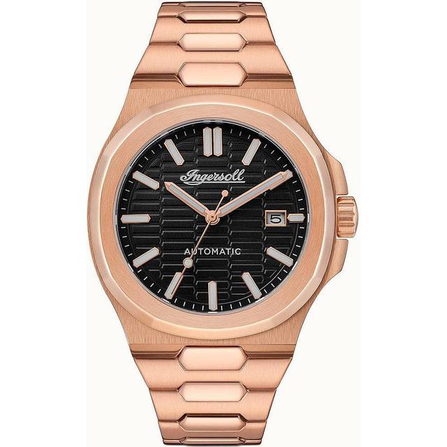 Ingersoll 1892 The Catalina Automatic I11802 - Herr - 44 mm - Analogt - Automatiskt - Mineralglas - Black (26 mm)