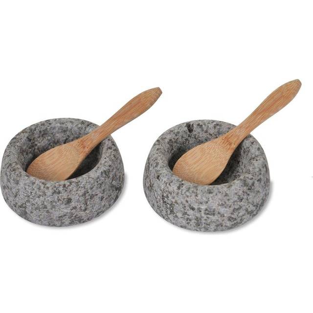 Garden Trading Salt & Pepper Pots, Granite