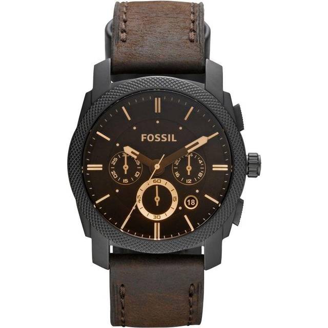 Fossil Watch Machine Mens - Black