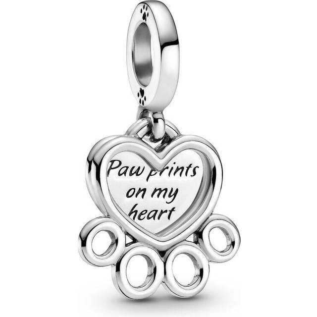 Pandora Charms Hearts and Footprints Pendant Charm 799360C00