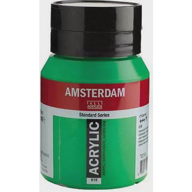 Acrylic 500 ml 618 Permanent Green Light