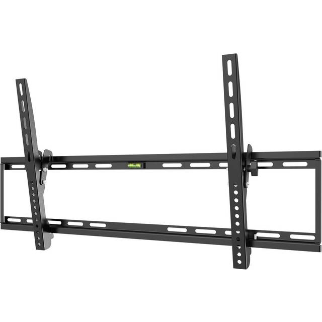 Goobay TV-väggfäste Basic TILT (XL) - Lutningsbart väggfäste för TV-apparater från 43" till 100" (109-254 cm), upp till 75 kg